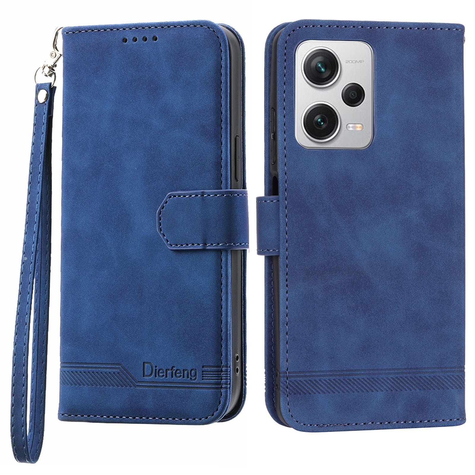 DIERFENG DF-03 For Xiaomi Redmi Note 12 Pro 5G Lines Imprinted Leather Wallet Phone Case Flip Stand Anti-drop Cover DIERFENG DF-03 For Xiaomi Redmi Note 12 Pro 5G Lines Imprinted Leather Wallet Phone Case Flip Stand Anti-drop Cover